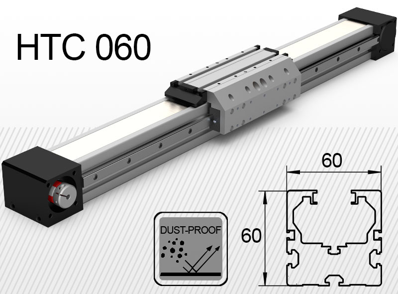 Limon HTC 060 linearna jedinica<br />opterećenje do 55kg*<br />Dužina hoda: 100-4000mm