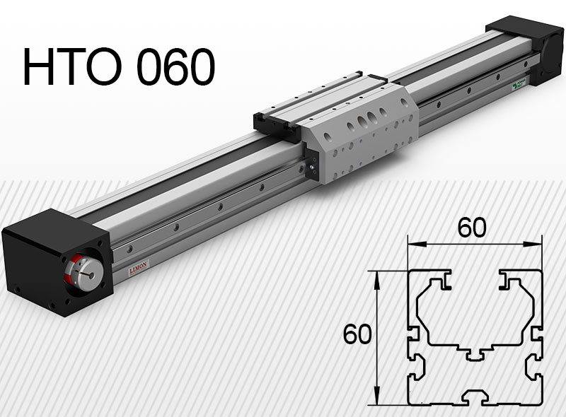 Limon HTO 060 linearna jedinica<br />Opterećenje do 50kg*<br />Dužina hoda: 100-2000mm