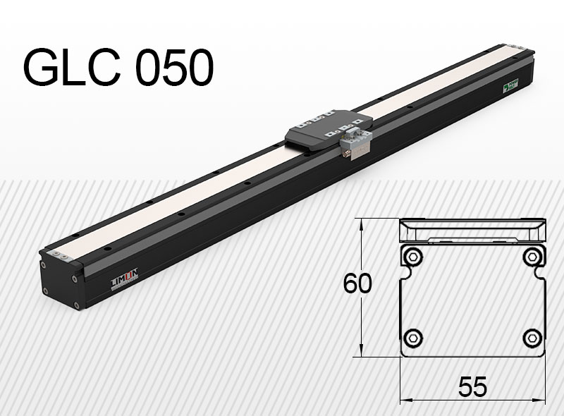 Tip GLC 050<br />najveće opterećenje 5kg*<br />Radni hod: 50-1650mm